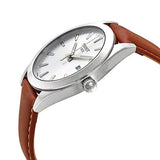  Shop Authentic Tissot Gentleman Silver Dial Brown Leather Strap Watch For Men - T127.410.16.031.00 - Luxxuri