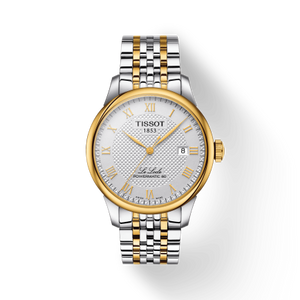  Shop Authentic Tissot Le Locle Powermatic 80 Silver Dial Two Tone Steel Strap Watch For Men - T006.407.22.033.01 - Luxxuri