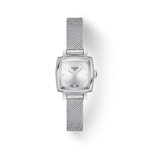  Shop Authentic Tissot Lovely Square Silver Dial Silver Mesh Bracelet Watch For Women - T058.109.11.036.00 - Luxxuri