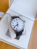  Shop Authentic Tissot T Classic Carson White Dial Black Leather Strap Watch for Men - T085.410.16.013.00 - Luxxuri