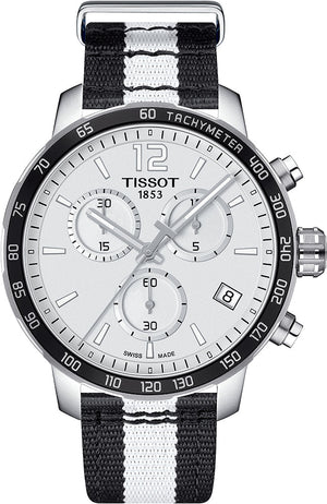  Shop Authentic Tissot Quickster Chronograph NBA Brooklyn Nets Watch For Men - T095.417.17.037.11 - Luxxuri