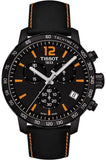  Shop Authentic Tissot Quickster Chronograph Black Dial Watch For Men - T095.417.36.057.00 - Luxxuri