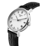  Shop Authentic Tissot Everytime Small White Dial Black Leather Strap Watch For Women - T109.210.16.033.00 - Luxxuri