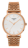  Shop Authentic Tissot Everytime Medium White Dial Rose Gold Mesh Bracelet Watch For Men - T109.410.33.031.00 - Luxxuri