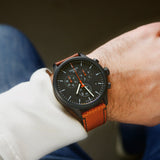  Shop Authentic Tissot Chrono XL NBA Special Edition Black Dial Brown Leather Strap Watch for Men - T116.617.36.051.12 - Luxxuri
