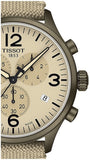  Shop Authentic Tissot T Sport Chrono XL Beige Dial Green Nylon Strap Watch for Men - T116.617.37.267.00 - Luxxuri