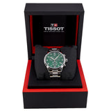  Shop Authentic Tissot Chrono XL Classic Green Dial Silver Steel Strap Watch for Men - T116.617.11.092.00 - Luxxuri