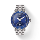  Shop Authentic Tissot Seastar 1000 Powermatic 80 Blue Dial Silver Steel Strap Watch For Men - T120.407.11.041.00 - Luxxuri