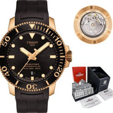  Shop Authentic Tissot Seastar 1000 Powermatic 80 Black Dial Black Rubber Strap Watch for Men - T120.407.37.051.01 - Luxxuri