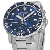 Shop Authentic Tissot Seastar 1000 Chronograph Blue Dial Silver Steel Strap Watch For Men - T120.417.11.041.00 - Luxxuri
