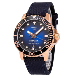  Shop Authentic Tissot Seastar 1000 Powermatic 80 Blue Dial Blue Nylon Strap Watch for Men - T120.407.37.041.00 - Luxxuri