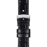  Shop Authentic Tissot Carson Premium Lady Silver Dial Black Leather Strap Watch For Women - T122.210.16.033.00 - Luxxuri