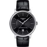  Shop Authentic Tissot Carson Premium Powermatic 80 Black Dial Black Leather Strap Watch For Men - T122.407.16.051.00 - Luxxuri