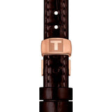  Shop Authentic Tissot Bellissima Small Lady White Dial Brown Leather Strap Watch For Women - T126.010.36.013.00 - Luxxuri