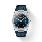  Shop Authentic Tissot PRX Blue Dial Blue Leather Strap Watch for Men - T137.410.16.041.00 - Luxxuri