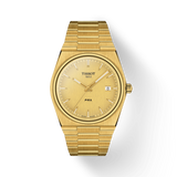  Shop Authentic Tissot PRX Powermatic 80 Gold Dial Gold Steel Strap Watch for Men - T137.207.33.021.00 - Luxxuri