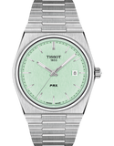  Shop Authentic Tissot PRX Quartz Light Green Dial Silver Steel Strap Watch for Men - T137.410.11.091.01 - Luxxuri