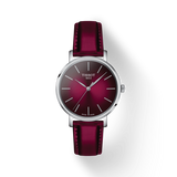  Shop Authentic Tissot Everytime Lady Burgundy Dial Burgundy Leather Strap Watch for Women - T143.210.17.331.00 - Luxxuri