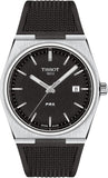  Shop Authentic Tissot PRX Black Dial Black Rubber Strap Watch For Men - T137.410.17.051.00 - Luxxuri