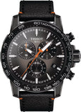  Shop Authentic Tissot Supersport Chrono Grey Dial Black Nylon Strap Watch For Men - T125.617.36.081.00 - Luxxuri