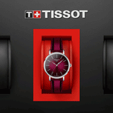  Shop Authentic Tissot Everytime Lady Burgundy Dial Burgundy Leather Strap Watch for Women - T143.210.17.331.00 - Luxxuri