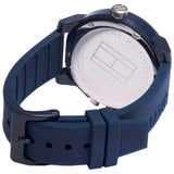  Shop Authentic Tommy Hilfiger Denim Blue Dial Blue Rubber Strap Watch for Men - 1791556 - Luxxuri