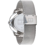  Shop Authentic Tommy Hilfiger Hunter Quartz Black Dial Silver Steel Strap Watch for Men - 1791610 - Luxxuri