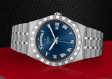 Shop Authentic Tudor Royal Automatic Blue Dial Silver Steel Strap Watch for Men - M28600-0005 - Luxxuri