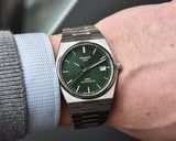  Shop Authentic Tissot PRX Powermatic 80 Green Dial Silver Steel Strap Watch For Men - T137.407.11.091.00 - Luxxuri