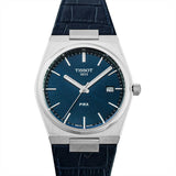  Shop Authentic Tissot PRX Blue Dial Blue Leather Strap Watch for Men - T137.410.16.041.00 - Luxxuri