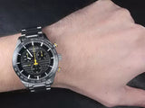  Shop Authentic Tissot PRS 516 Chronograph Black Dial Silver Steel Strap Watch For Men - T100.417.11.051.00 - Luxxuri
