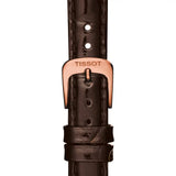  Shop Authentic Tissot T Classic Carson White Dial Brown Leather Strap Watch For Women - T085.207.36.013.00 - Luxxuri