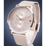  Shop Authentic Tommy Hilfiger Jenna Quartz Rose Gold Dial Rose Gold Mesh Bracelet Watch For Women - 1781944 - Luxxuri