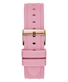  Shop Authentic Guess Rose Gold Dial with Diamonds Pink Rubber Strap Watch For Women - W1053L3 - Luxxuri