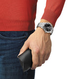 Shop Authentic Bulova Crystal Collection Black Dial Silver Steel Strap Watch for Men - 96K104 - Luxxuri
