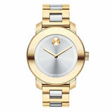  Shop Authentic Movado Bold Silver Dial Two Tone Steel Strap Watch for Women - 3600129 - Luxxuri