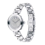  Shop Authentic Movado Bold Silver Dial Silver Steel Strap Watch For Women - 3600567 - Luxxuri