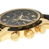  Shop Authentic Versace V-Ray Chronograph Quartz Black Dial Brown Leather Strap Watch For Men - VEDB00318 - Luxxuri