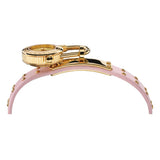  Shop Authentic Versace Medusa Lock Icon Quartz Gold Dial Pink & Blue Leather Strap Watch For Women - VEDW00219 - Luxxuri