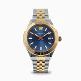  Shop Authentic Versace Hellenyium Quartz Blue Dial Two Tone Steel Strap Watch For Men - VEVK00520 - Luxxuri