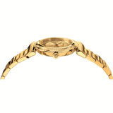  Shop Authentic Versace V-Motif Gold Dial Gold Steel Strap Watch for Women - VERE00618 - Luxxuri