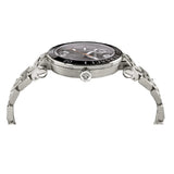  Shop Authentic Versace Greca Sport Quartz Black Dial Silver Steel Strap Watch For Men - VEZ300321 - Luxxuri