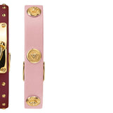  Shop Authentic Versace Medusa Lock Icon Gold Dial Red Leather Strap Watch for Women - VEDW00319 - Luxxuri