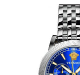  Shop Authentic Versace Sport Tech Chronograph Blue Dial Silver Steel Strap Watch for Men - VELT00219 - Luxxuri