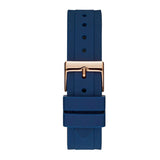  Shop Authentic Guess Analog Quartz Blue Dial Blue Rubber Strap Watch For Women - W0562L3 - Luxxuri