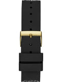  Shop Authentic Guess Swirl Quartz Black Dial Black Silicone Strap Watch for Women - W1096L3 - Luxxuri