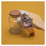  Shop Authentic Guess G Twist Diamonds Rose Gold Dial Rose Gold Steel Strap Watch For Women - W1201L3 - Luxxuri