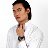  Shop Authentic Maserati Traguardo Chronograph Blue Dial Black Silicone Strap Watch For Men - R8871612044 - Luxxuri