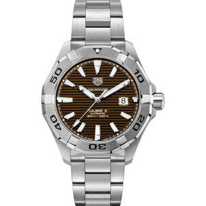  Shop Authentic Tag Heuer Aquaracer Sunray Brown Dial Watch for Men - WAY2018.BA0927 - Luxxuri