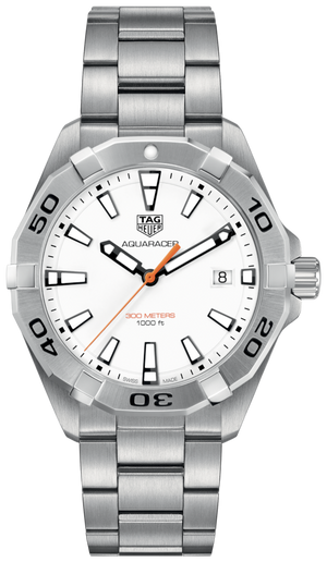  Shop Authentic Tag Heuer Aquaracer White Dial Watch for Men - WBD1111.BA0928 - Luxxuri